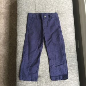 Janie and Jack special occasion linen pants